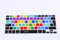 Se7enline Compatible with Adobe Photoshop Shortcuts Keyboard Cover PS Hot Keys Silicone Skin for Macbook Air 13 and Macbook Pro 13 inch 15 17 with or w/out Retina UK/EU Layout