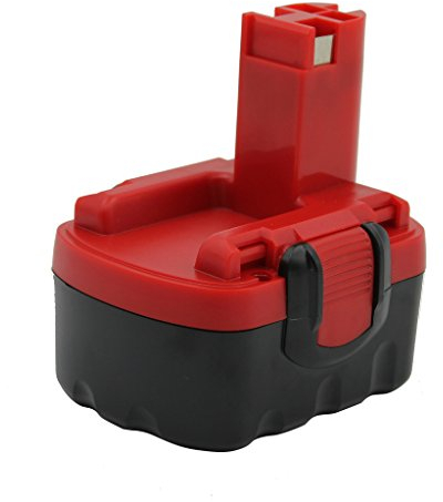 Kinon Replacement Power Tool Battery 14.4V 1.5Ah for Bosch Cordless Drill Screwdriver 2 607 335 263 2 607 335 264 2 607 335 276 2 607 335 465 GDR 14.4V GDS 14.4V GHO 14.4V PSB 14.4V PSR 14.4VE