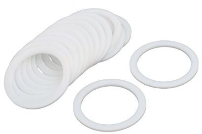 Aexit 35 mm x 45 mm x 2 mm PTFE-Unterlegscheiben-Dichtung Weiß 15St (f5008ed1633da03c975ee7b38e2fba5b)