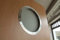 Bullauge aus Edelstahl Ø250mm Ø350mm Ø450mm mit Klarglas oder satiniertem Glas (Ø350mm mit sat. Glas)