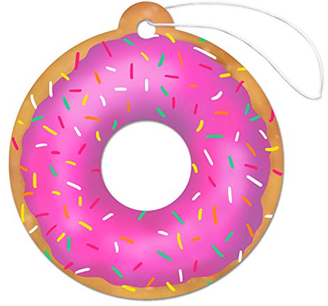 Unbekannt Donut Lufterfrischer - Duftbaum Auto Lufterfrischer
