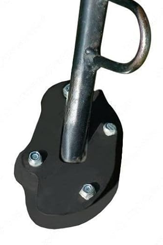 Seitenständerverlängerungsplatte für Suzuki V-Strom DL1000 2002-2012 schwarz