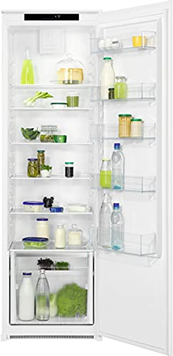 Zanussi ZRDN18FS2 Frigorífico Una Puerta Integrable, 177 cm, DynamicAir, Control Electrónico, Luces LED, Técnica arrastre, Clase F
