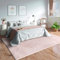 Mia's Teppiche Olivia Wohnzimmer/Schlafzimmer Teppich - waschbar - 80x150 cm, Rosa