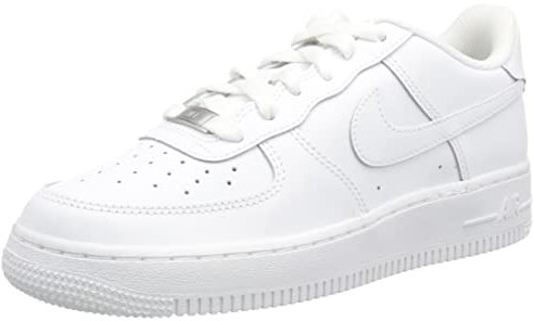 Nike Air Force 1 Le (GS), Scarpe da Basket, White/White, 37.5 EU