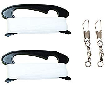 ZUYYON Life 2 Pack Kite Spool Handle, 300+ft Nylon Line, Sturdy Kite String with Connector, Professional Outdoor Kite Accessories for Kids