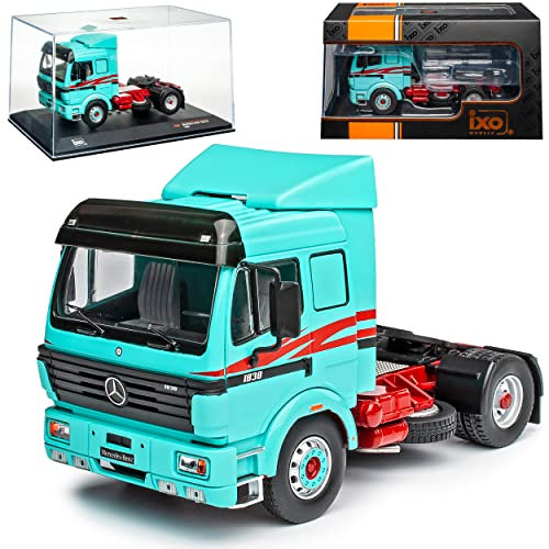 Ixo Mercedes-B 1838 LS 1994 Blau LKW Truck 1/43 Modell Auto
