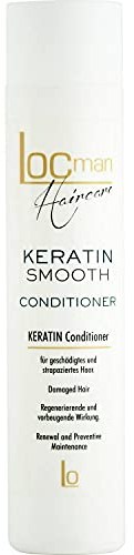 Locman - Keratin Smooth Conditioner - 300ml - Verleiht dem Haar Feuchtigkeit, Glanz und seidenweiche Struktur. Das Keratin repariert geschädigtes Haar und wirkt vorbeugend gegen Spliss.