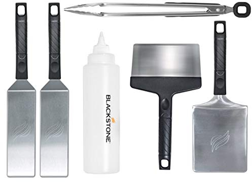 Blackstone 6-teiliges Grillset mit Bonus-Grill-Rezeptbuch