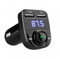 Younoo1 Transmetteur FM Bluetooth Voiture Adaptateur Radio sans Fil pour Prise en Charge des Appels Mains Libres, Lecteur Flash USB de Musique MP3 et Chargeur 2 Ports USB, Noir