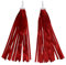 catin Red Bike Streamer Ribbon Fahrrad Quasten für Vintage Bike Dekorationen, 1 Paar