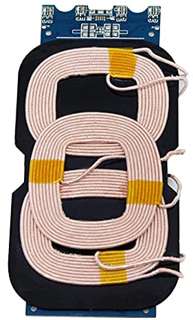 QI Standard Wireless Lademodul, DC 5V/2A Three Coil Wireless Charging Module, DREI Spule Drahtloses Laden PCBA-Entwicklung 9 V/1700 mA USB-Schnittstelle