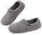 RockDove Zapatilla Interior de Peluche Teddy para Mujer con Parte Trasera Cerrada, 36/37 EU, Gris Oscuro