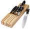 RedCall Kitchen Knife Holder for Drawer Solid Wood Universal Knife Block Without Knives,Home & Chef Knife Drawer Organizer Insert,Premium Under Cabinet Knife Storage (7 Knife Holder)