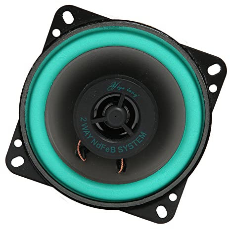 Bewinner 4 inch Car Audio Coaxial Speaker, 100W 4Ohm High Power Mid Range Stereo Car Speaker, High Fidelity High Sensitivity Car Audio Stereo Speakers for Car Sound Systems