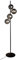 Stehleuchte Neptun,4-flammige (G9) Standlampe aus Metall in Schwarz,mit 4 Glaskugeln,moderne Stehlampe mit Fußschalter,Standleuchte,Wohnzimmerlampe…