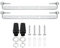 PATIKIL 125mm Lampenhalterung Decke Kit 2 Set Deckenhalterung Lampe Stahl Querleiste für Haus Büro Hängeleuchte Wand mit Schraube Unterlegscheibe Muttern Kit