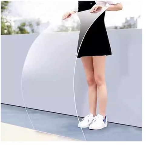 Transparente Polycarbonat-Dachplatten,Transparente Acryl Platten,1mm Stoßfestes PC Endurance Board,Wasserdichte UV-Schutz Isolierplatten,Regenfeste Gewächshausüberdachung ( Size : W1.22*L4m/W4*L13.12f