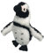 EcoBuddiez - Humboldt-Pinguin von Deluxebase. Kleine 16cm weiche Plüschtiere aus recycelten Plastikflaschen. Umweltfreundliches, kuscheliges Geschenk für Kinder.