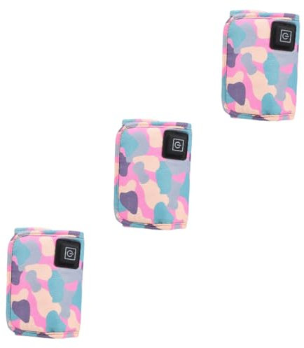 ibasenice 3pièces Chauffe-biberon Usb Température Étui Portable Anti-brûlure Pour Maison Voiture