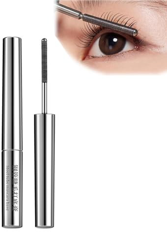 Facelove Iron Eye Eisenlocke Mascara, 3D Curling Eyelash Iron Mascara, Wasserdicht, Langanhaltend, Schwarz (1PC, 10ML)