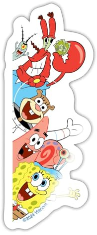Spongebob Schwammkopf Patrick Gary Sandy Mr. Krabs Sticker Aufkleber