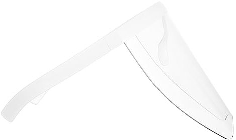 UKCOCO 1 Stk Sonnenmaske Pflege Retro-Sonnenbrille sprühen mundschutzmasken fahrradbrille gläser rutschfeste Blendschutzabdeckung winddichte Gesichtsabdeckung Weiß