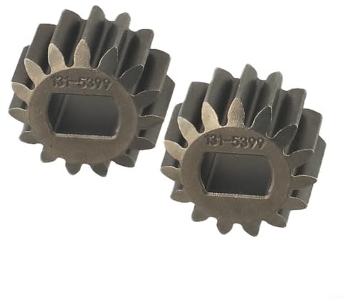 Jotekonoby Rasenmäher Ritzel Getriebe Ersatzteile 2 Pack Metall Getriebe Persönliche Tempo Rasenmäher 55,9 cm Leistungssteigernde Rasenpflege Zubehör