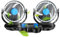 Qutalmi Ventilateur Pour Voiture Sans Climatisation | Double Flux 12V/24V pour Fenêtre - Accessoires Automobiles pour Camion Bateau Camping-car Tracteur Semi-remorque Golf Cart
