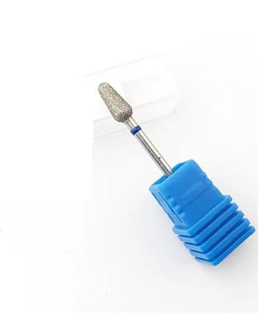 Mozulon 1PC Tornado Nagel Bohrer Diamant Nagel Fräsen Bit for Maniküre Pediküre Häutchen Kallus Bur Werkzeug(Blue)