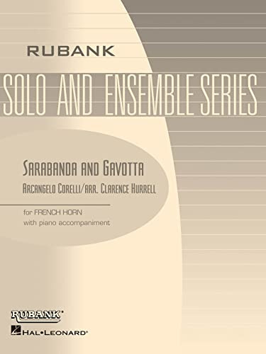 Sarabande and Gavotta - F Horn - Buch