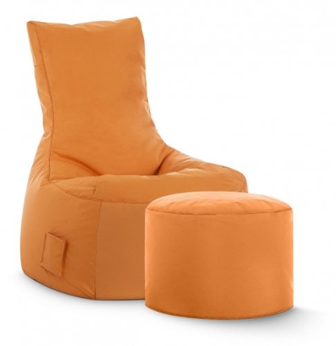 SITTING POINT only by MAGMA Sitzsack-Set Scuba Swing + Hocker orange