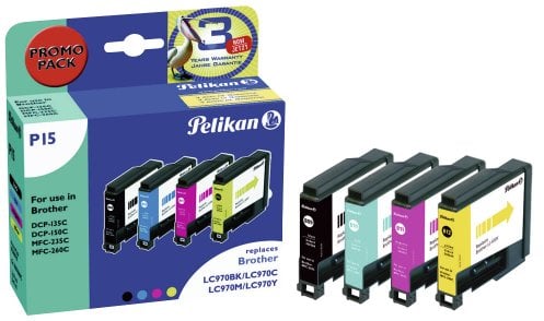 Pelikan Cartuccia Brother LC970 comp. Multipack