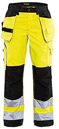 Blakläder Damen-Bundhose High-Vis mit Werkzeugtaschen