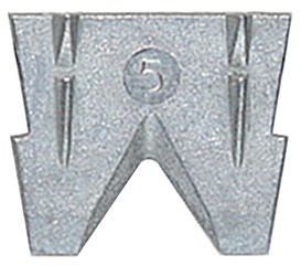 2 Hammerkeile Größe 5 robuste Temperguss Ersatzkeile für Hammerstiele – 30×25×5 mm Befestigungskeile für Hammerkopf