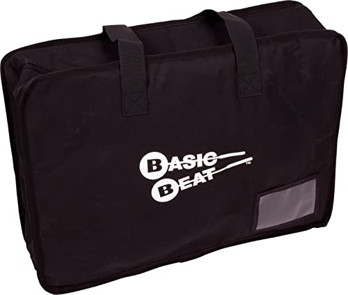 Basic Beat BB25BAG Percussion Carrying Bag, Large - Holds 25 Instruments, Easy Transport, Mesh Pockets