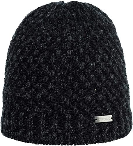 Eisglut Damen Mareikel Strickmütze, schwarz, M 57-58cm