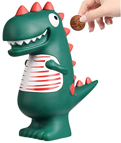 LEcylankEr Spardose Kinder Dinosaurier Sparschwein T-Rex Dinosaurier Money Bank Spardose Kinder Jungen, Raumdekoration, Geschenk für Kinder
