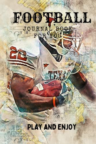 FOOTBALL NOTEBOOK: PLAY AND ENJOY notebook( 6*9) inches 120 PAGES WITHE PAPER