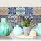 RE-COVERTILES - Pegatinas para Azulejos de Baño y Cocina 24 Piezas 10x10 cm - PS00004 Decoración de Pared en PVC Azulejos Mosaico Impermeables Estilo Cementina Azulejos