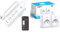 ONEPLUG Multiprise Connectée WiFi, 3 Prises 16A et 3 USB, Mesure la Consommation Électrique, Compatible Alexa et Google Home, 2 Pack