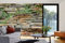Vlies Fototapete STEINWAND 375 x 250 cm (inkl. Kleister) - Vlies Tapete, Wandtapete, Wandbilder - Tapete für Wohnzimmer Schlafzimmer, Büro, Küche - Montagefertig