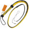 Bantoro Crafts Bullwhip 1,21 m de long en cuir de vache véritable utilisant 12 tresses/brins tressés en cuir de vache, fouet de cowboy professionnel pour fissuration et agriculture..