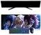 Demon Slayer Tapis de Souris XXL Multifonction Gaming Anime Souris 3mm Bureau Anti-Glissant Surface Texturée pour Ordinateur pour Ordinateur Gamer-Bureau-Maison et Portables
