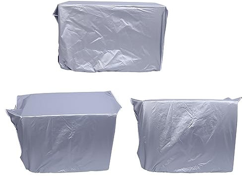 NCONCO Air Conditioner Cover Outdoor Air Conditioner Cover Rectangle Anti-Dust Anti-Snow Waterproof for Home(94 * 40 * 73cm)