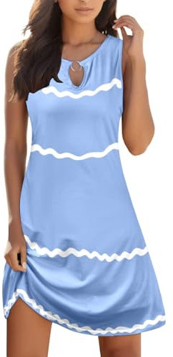 WVONIF Robe été Longue Boheme Robe de soirée Dos-Nu croisé en Satin Jupe Fille 12 Ans plisser Jupon Fille 12 Ans Silk Night Dress Tutu Rose Gold Vetement Femme Robe Sweat