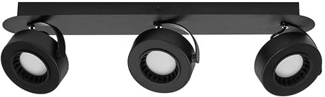 LEDVANCE DECOR SPOT VENUS, 16W, 650lm, schwarz, Spotleuchte, verstellbare Köpfe, vielseitig anwendbar, Innenraumspot, warmweiße Lichtfarbe, hochwertige Optik, einfache Montage