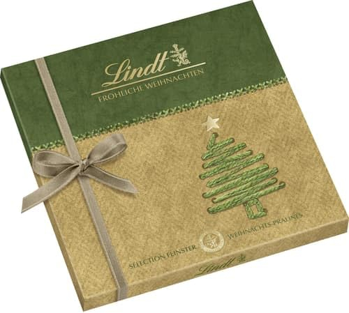 Lindt Schokolade Natur Edition Pralinen | 160 g | Schokoladen-Geschenk zu Weihnachten | Pralinen-Geschenk
