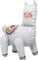 Airwalker Ballon Lama, Laufender Lama Luftballon, Alpaka Lama Luftballon XXL, XXL Folienballon Tiere, Waldtiere Geburtstag Luftballons, Kindergeburtstag Party Ballon Deko