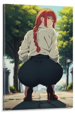 Chainsaw Man Anime Poster (27) Poster Print Art Wall Painting Canvas Posters Modern Bedroom Decor 24x36inch(60x90cm)